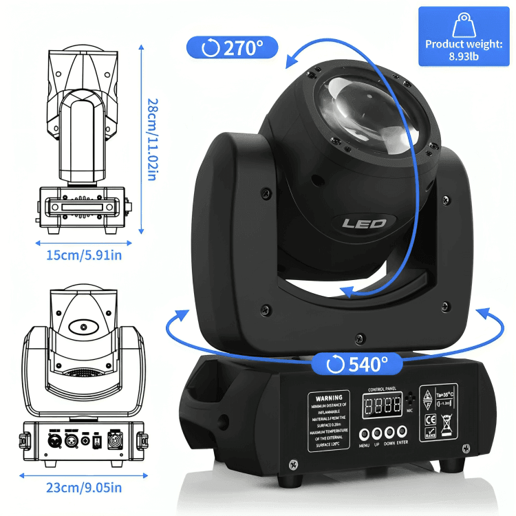 100W stage moving head beam light UAE