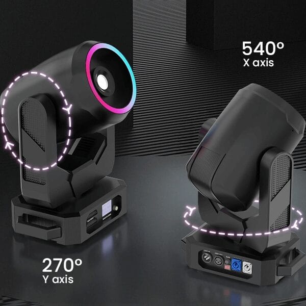 3D 10W Animation Moving Head Laser Light for Professional Lighting Effects