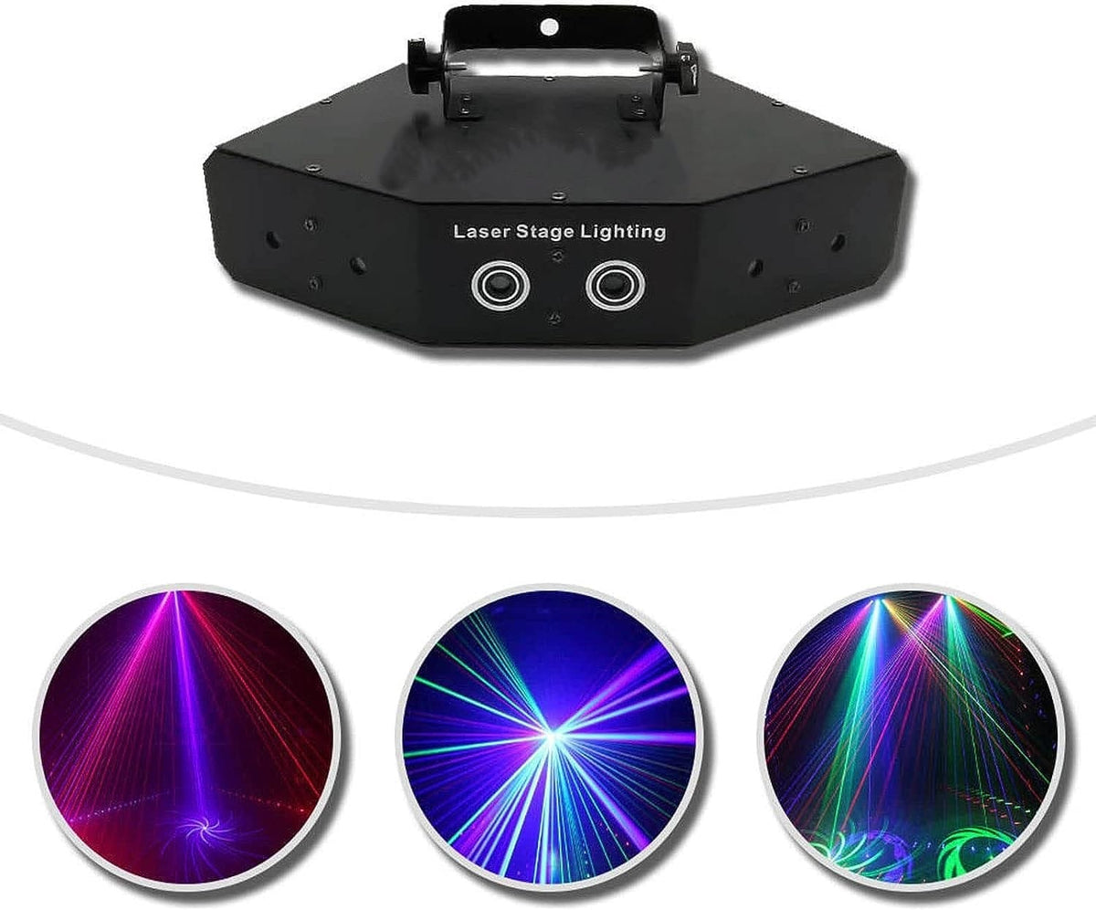 10W RGB disco laser light with DMX512 control