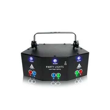 10 channel DMX RGB laser light