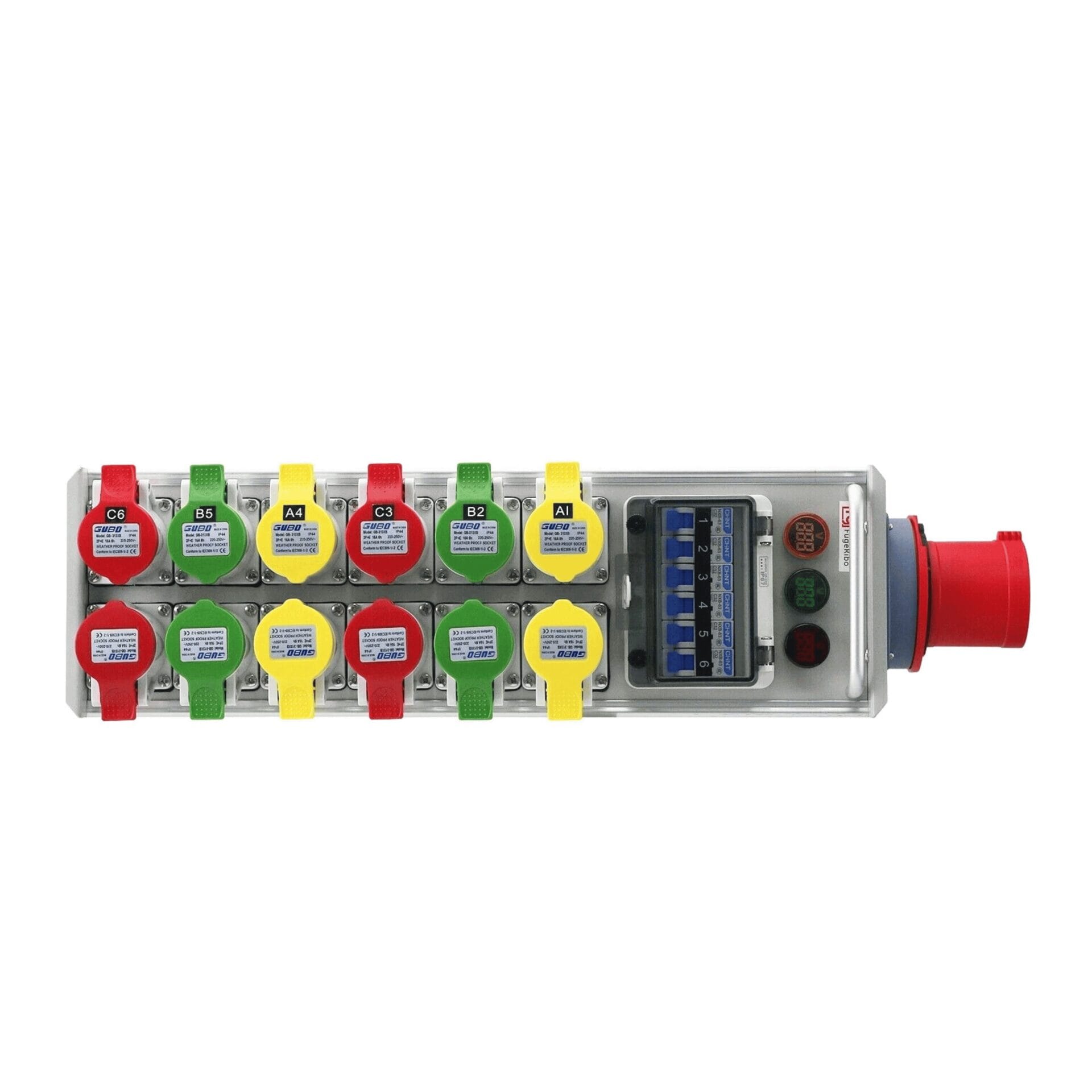 12 Way Power Distribution Box 63A for stage lighting UAE