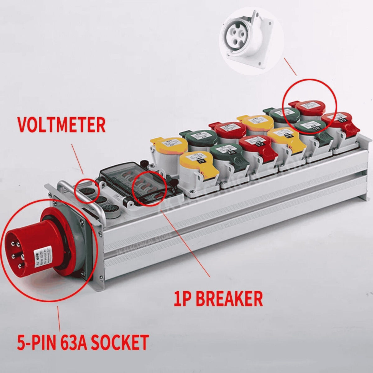 12 channel industrial power box for LED screens UAE