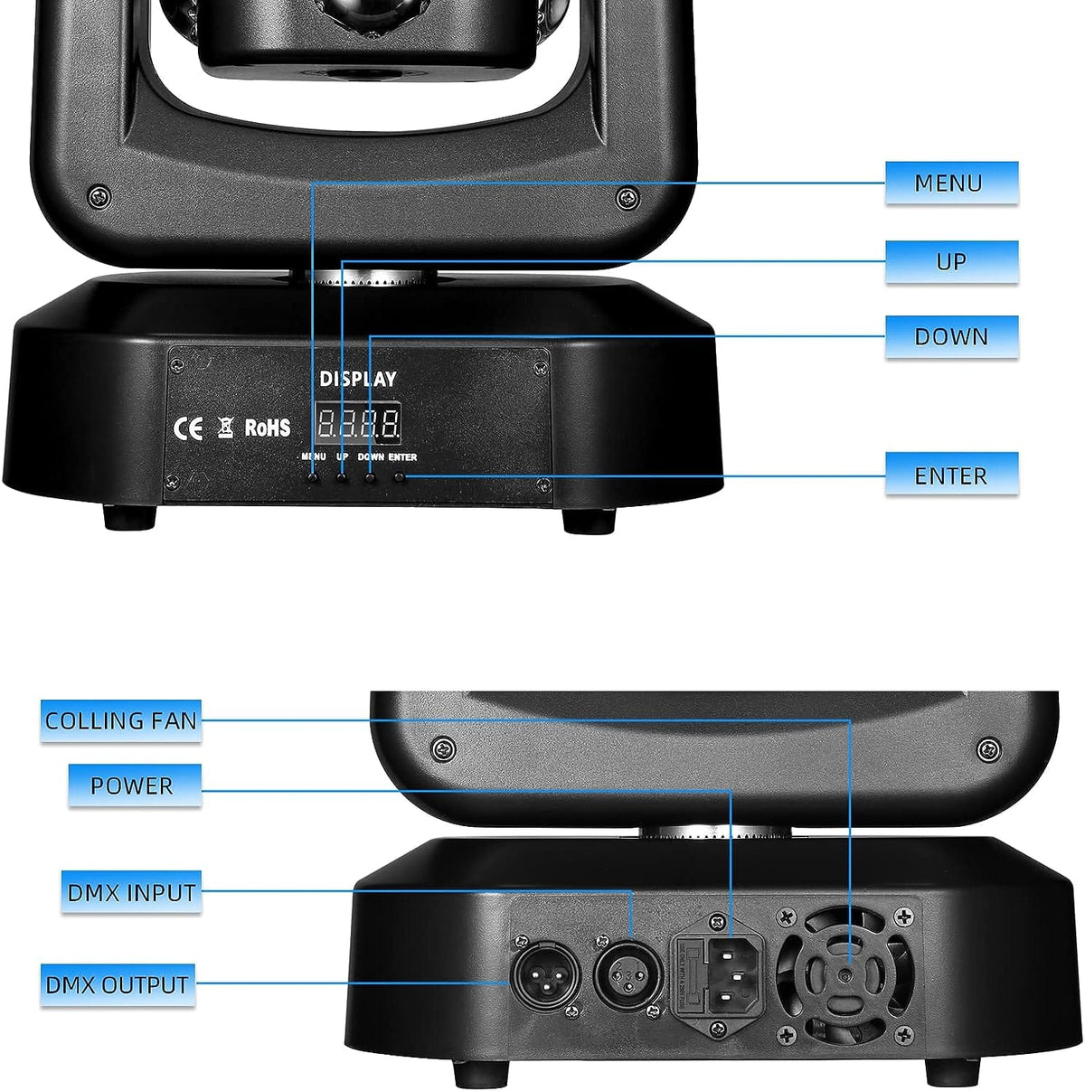 150W stage LED moving head light with laser UAE