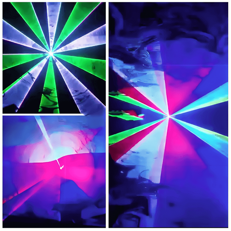 15K scanning RGB laser light for clubs and discos