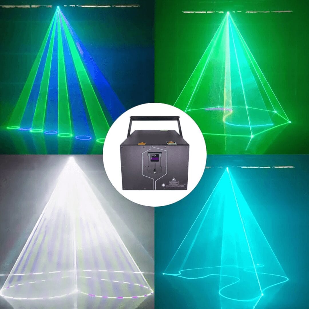 15W Full Color Laser Light for Club Bar Stage DJ Disco Show Party Event