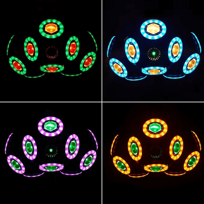 160W three head football moving light with RGB laser