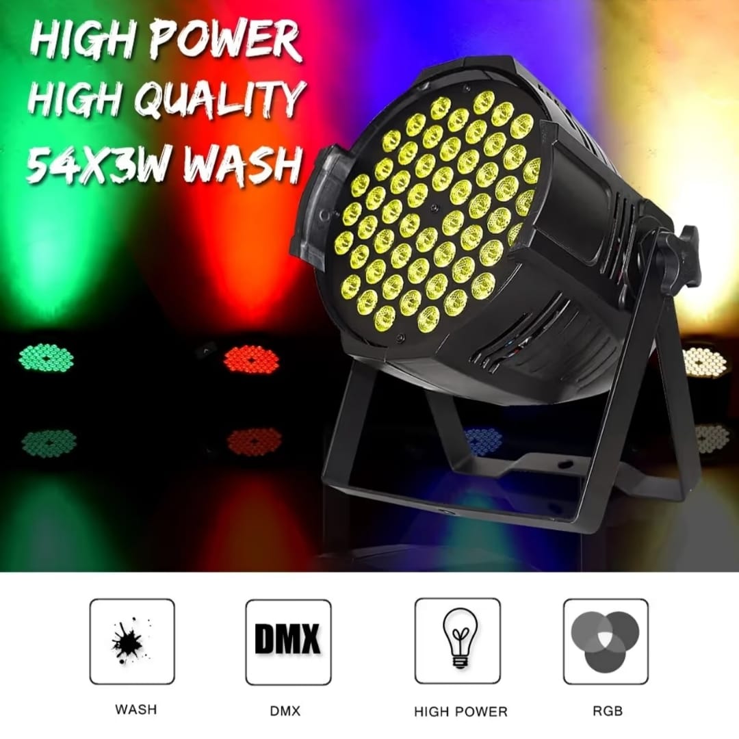 180W RGB DMX PAR light for events