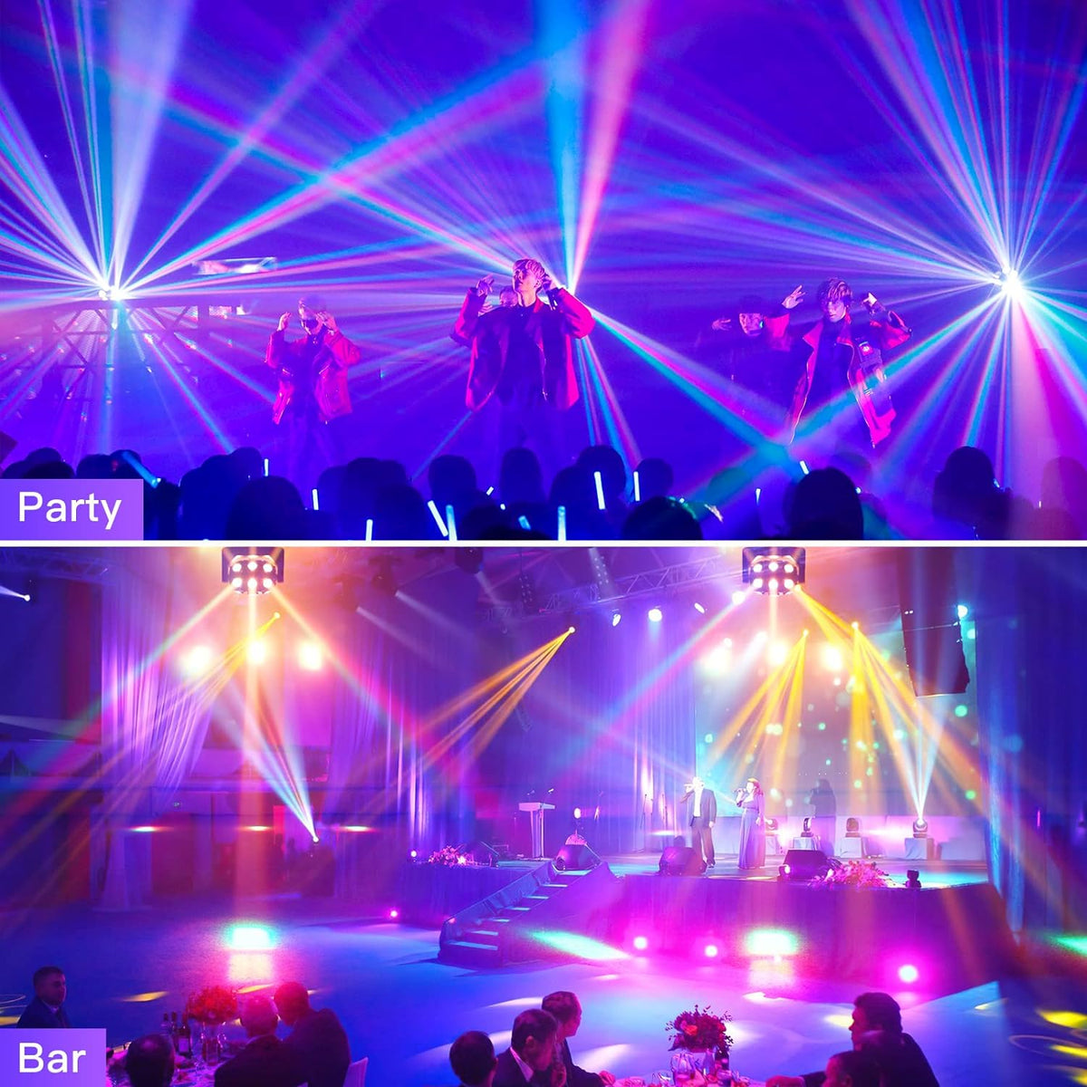 18 LED moving head light with RGB laser UAE