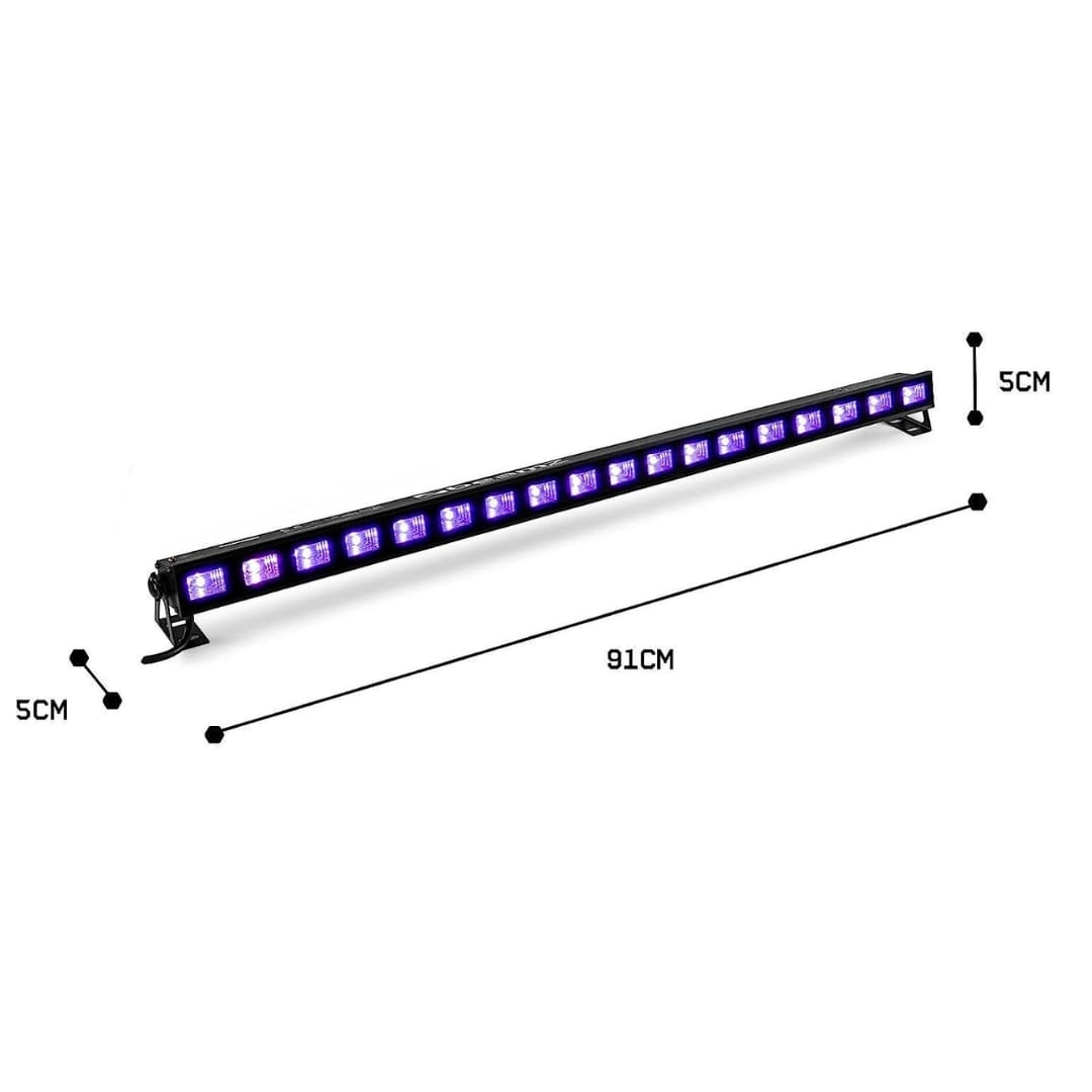 18 LED party UV bar light 54W UAE
