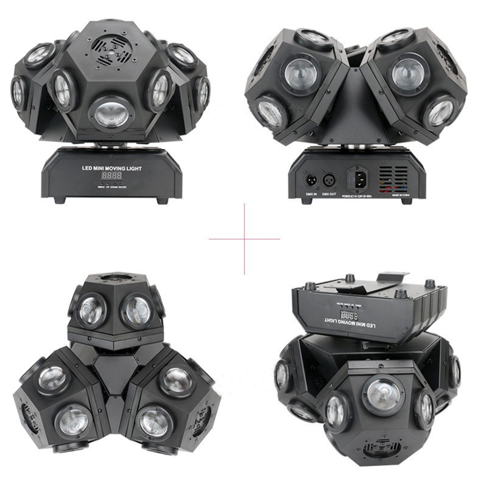 18x10W RGBW three head moving laser DJ light