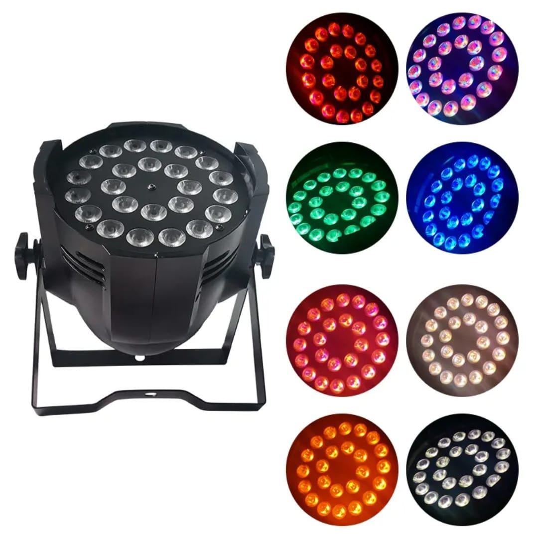 24x10W RGBW 4-in-1 LED PAR stage light