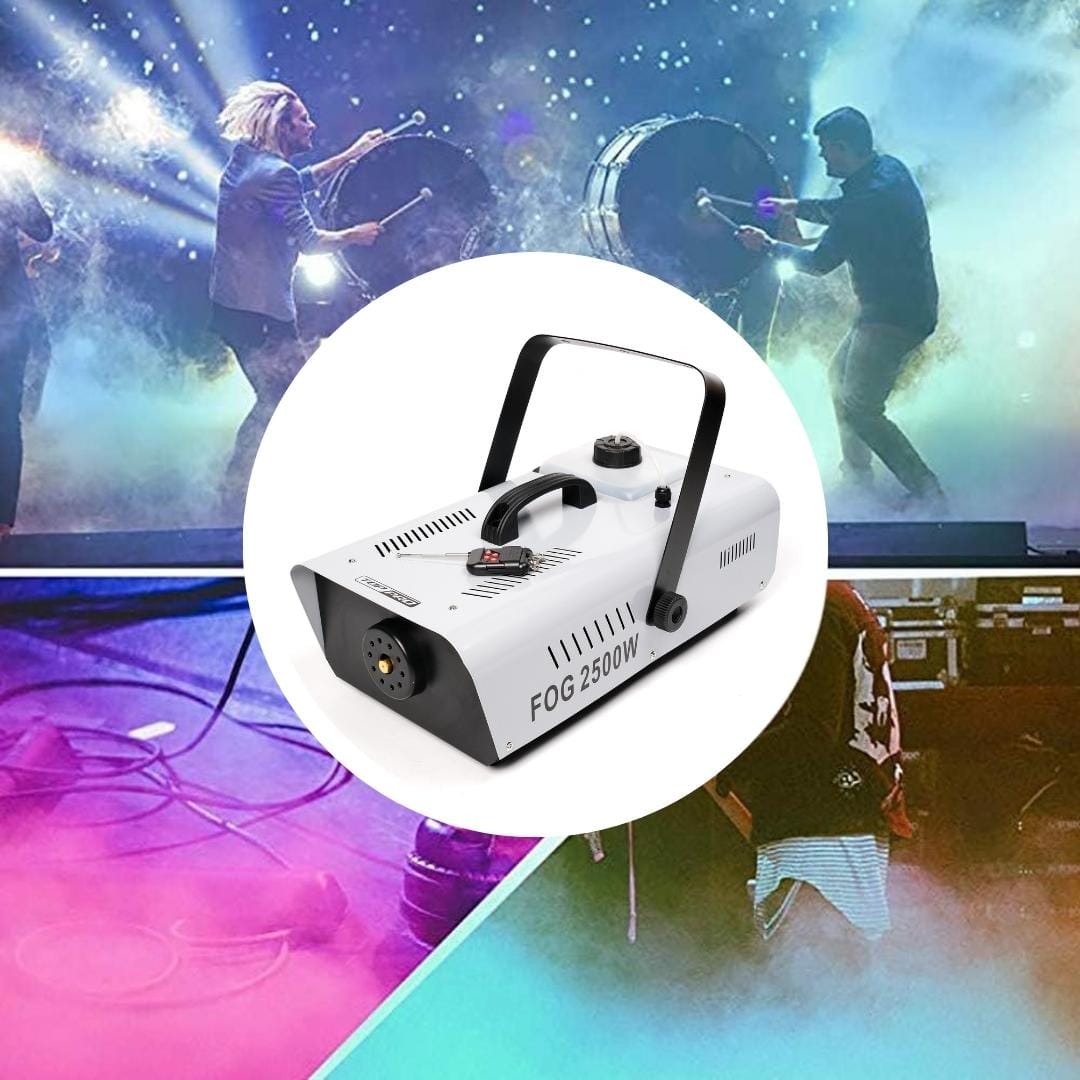 TOP PRO 2500W SMOKE FOG MACHINE STAGE PARTY - 10% OFF