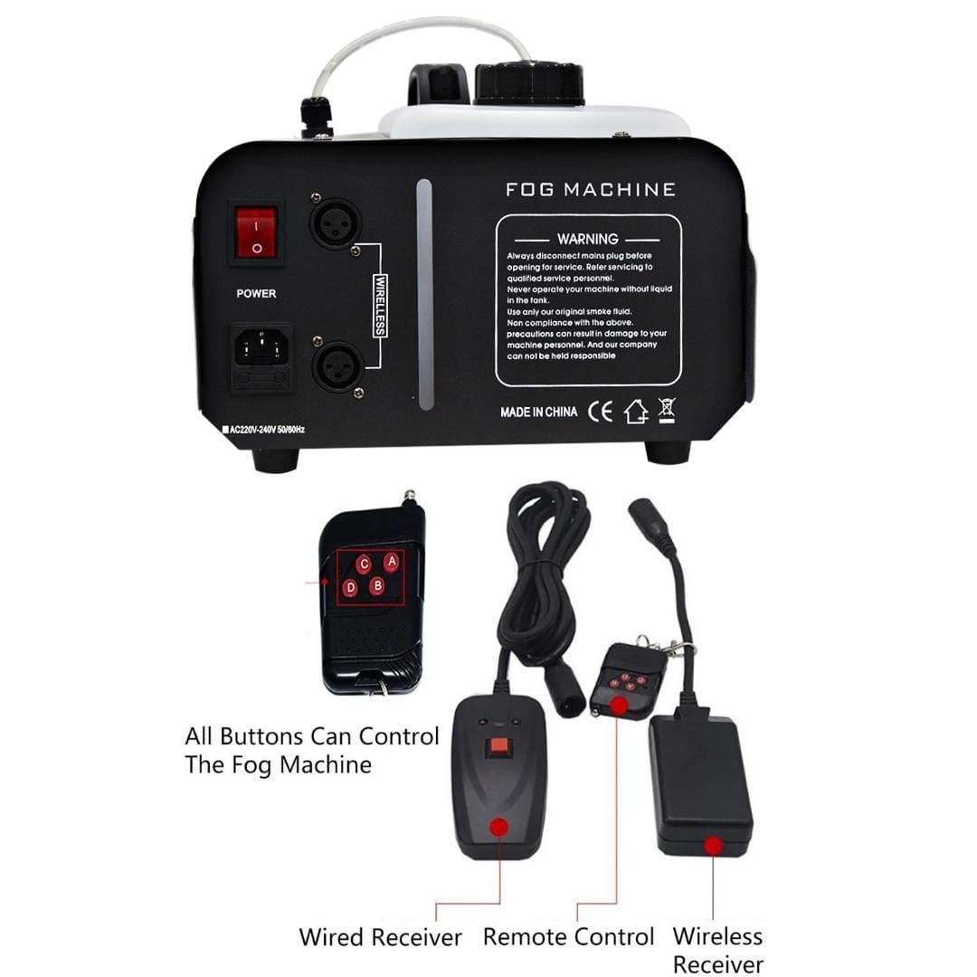 TOP PRO 2500W SMOKE FOG MACHINE STAGE PARTY - 10% OFF