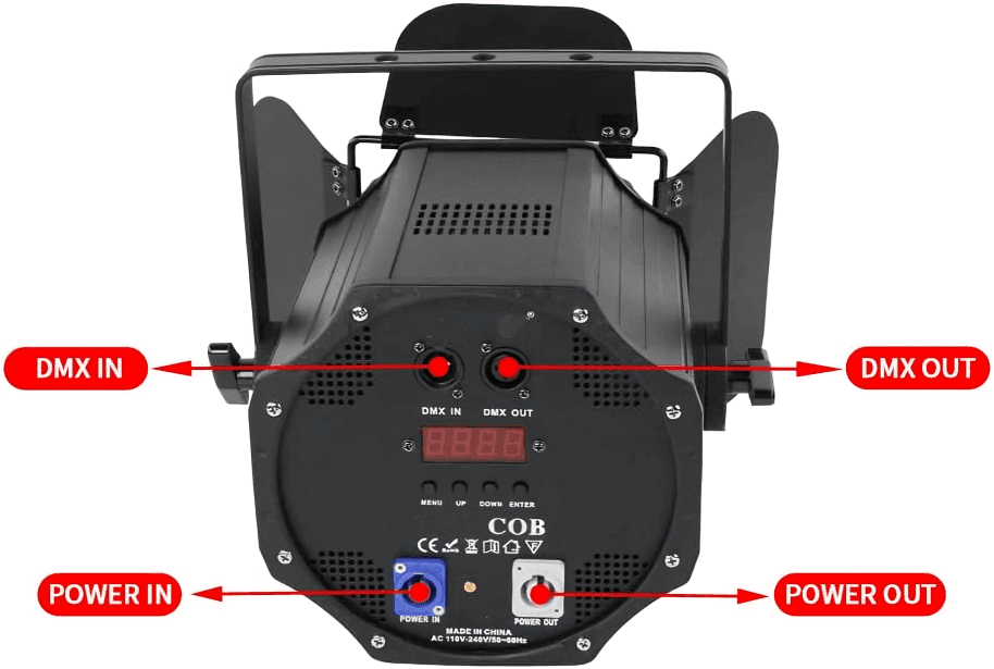 300W COB PAR for wedding and theatre lighting