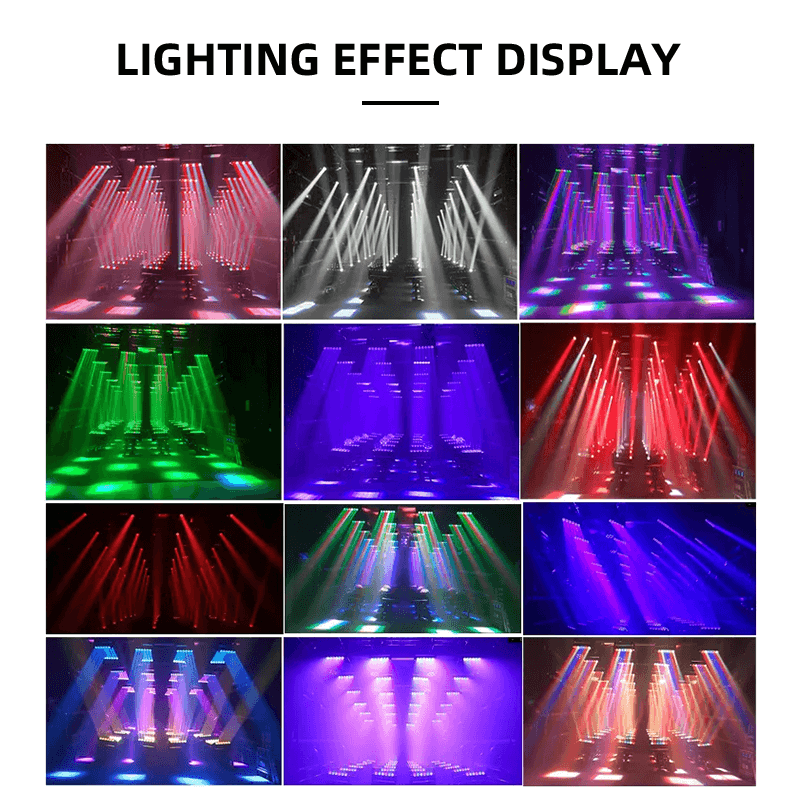 340W infinite rotation LED moving head