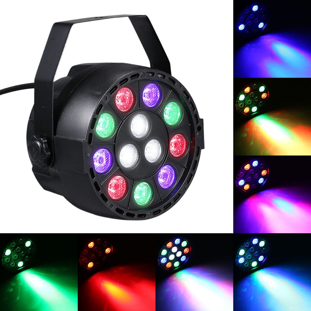 36W RGB and white DJ PAR light