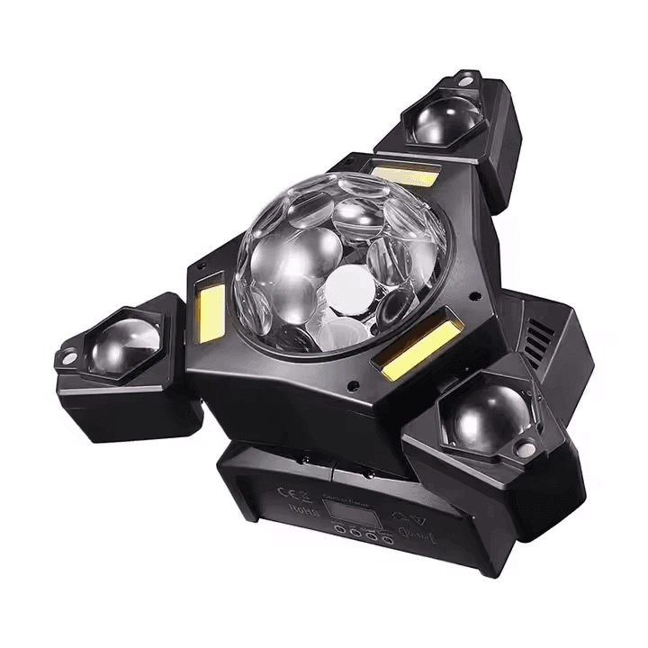 3 Arms Magic Ball Strobe Laser 4In1 LED Moving Light UAE