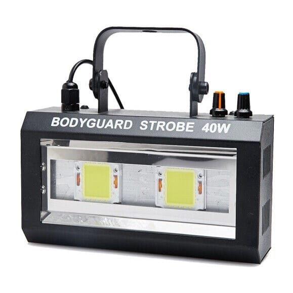 40W stage strobe light with two 20W LED lights