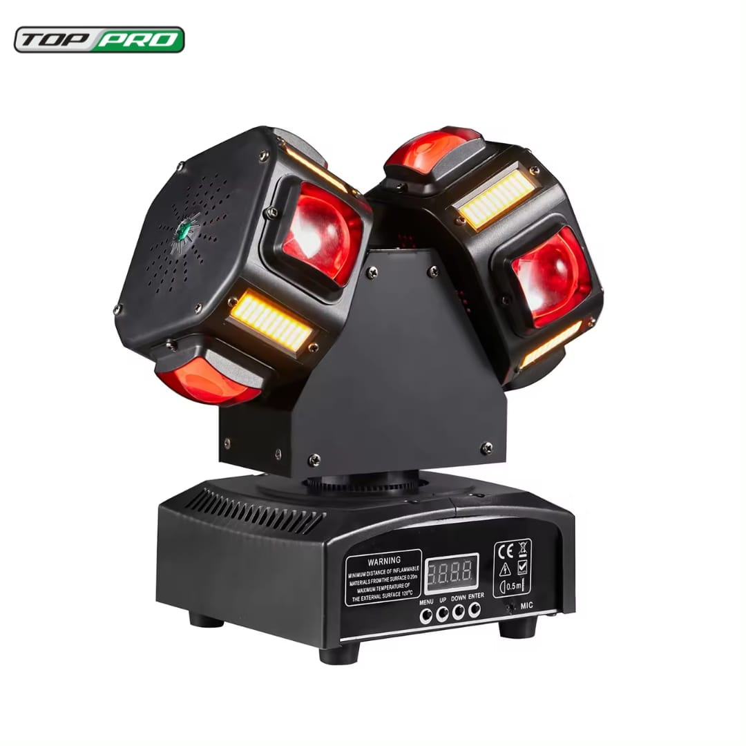 4x15W strobe moving head disco light