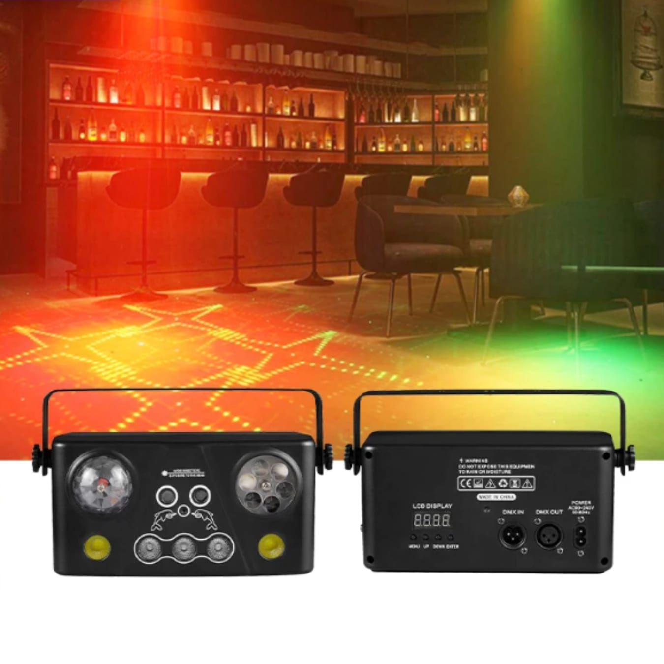 5 in 1 RGB DJ disco party light