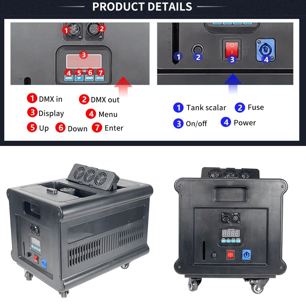 TOP PRO 600W Haze Machine for Stage Event Performance