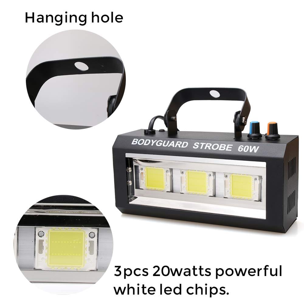 60W DMX LED strobe light with 264 SMD LEDs