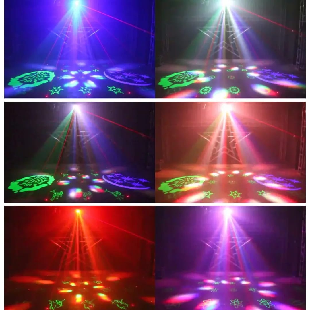 6 Bee Eye Stage LED Laser Light 120W UAE