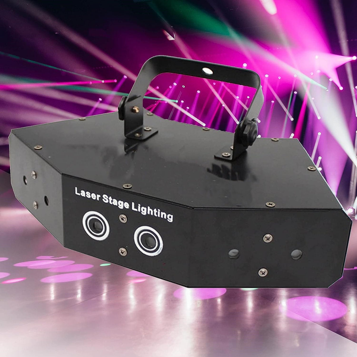 6 eye RGB DJ laser light for stage events