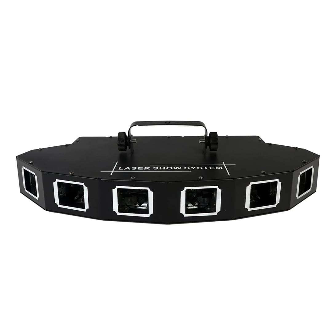6 eye RGB laser effects light for events