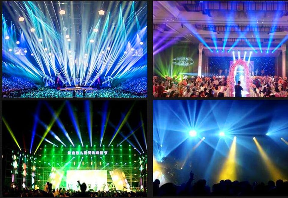 6x15W RGBW Bee Eye moving head light
