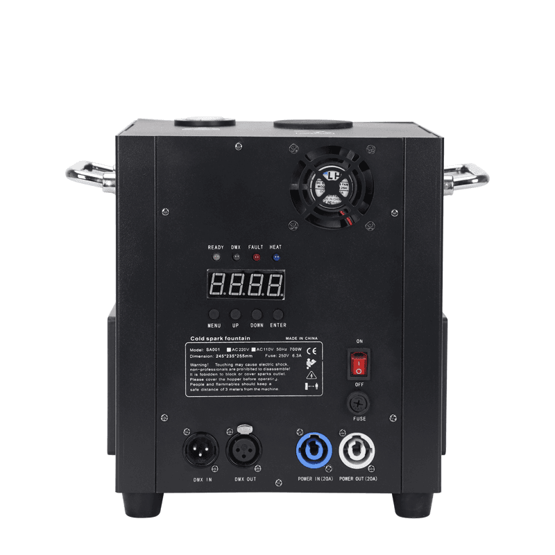 TOP PRO 700W Cold Spark Machine for Wedding Party Events Stage Effects