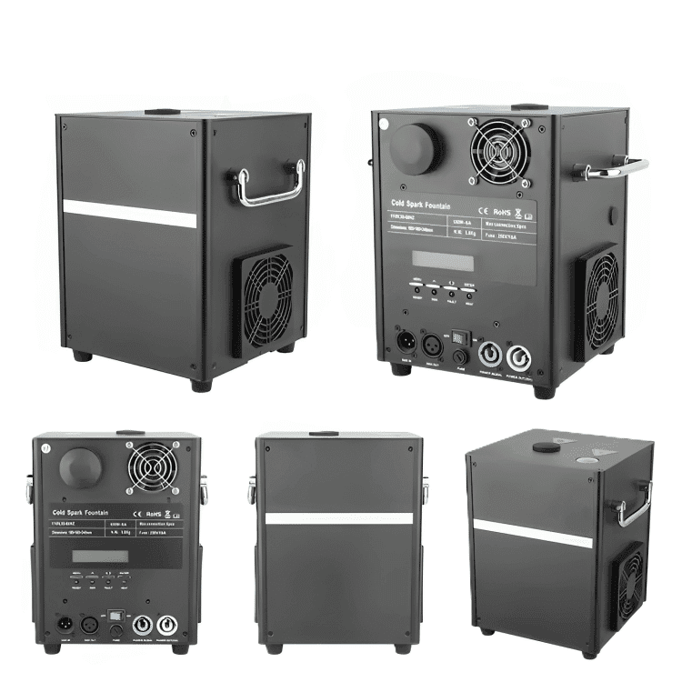 TOP PRO 750W Cold Spark Firework Machine DJ Stage Party Show Effect