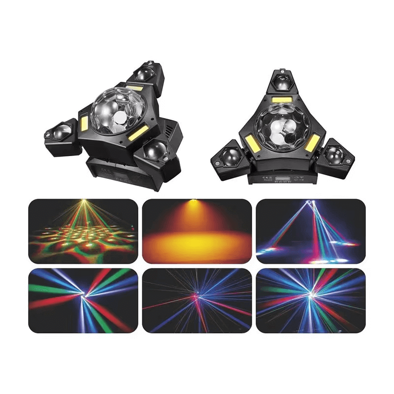 80W three arm RGBW DJ moving effect light