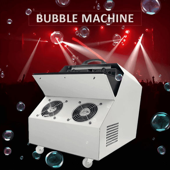 TOP PRO Bubble Machine Dual Wheel Big for wedding event party live show