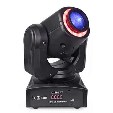 Compact 30W moving beam light for parties and events