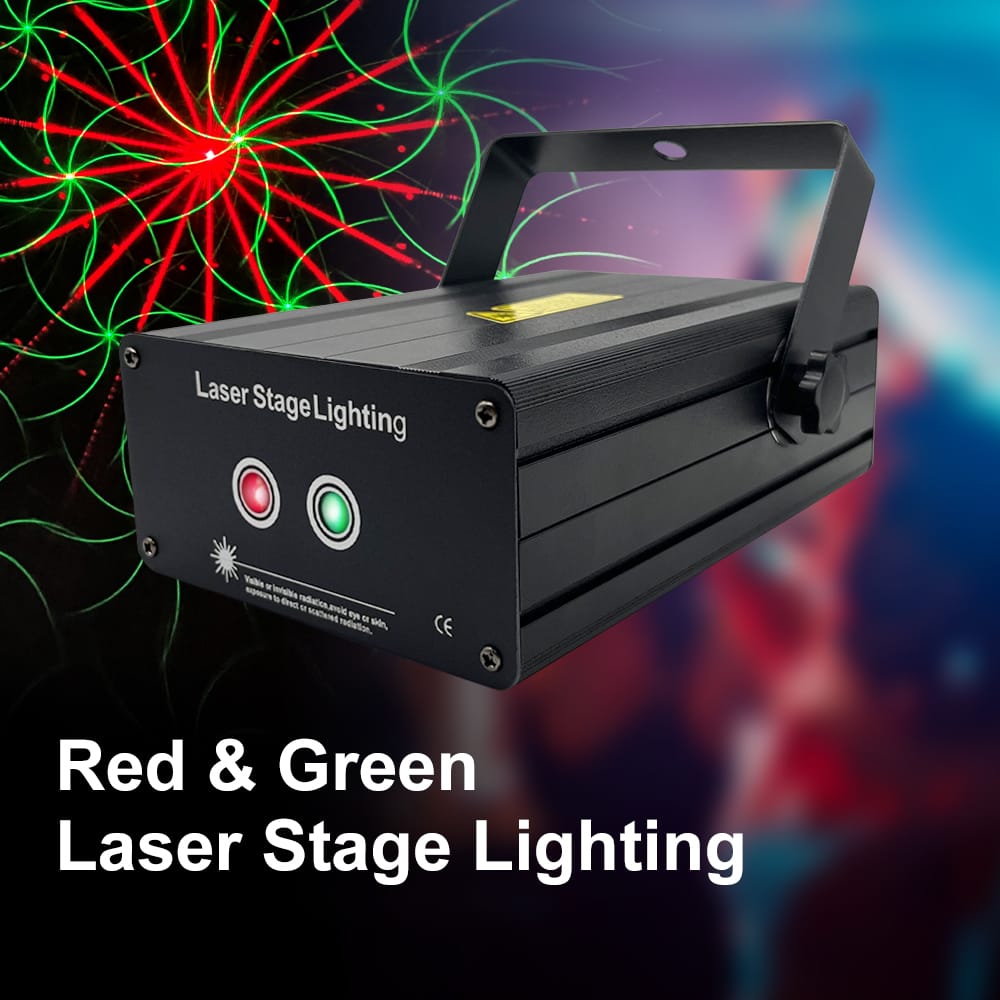 Compact red and green party laser light UAE