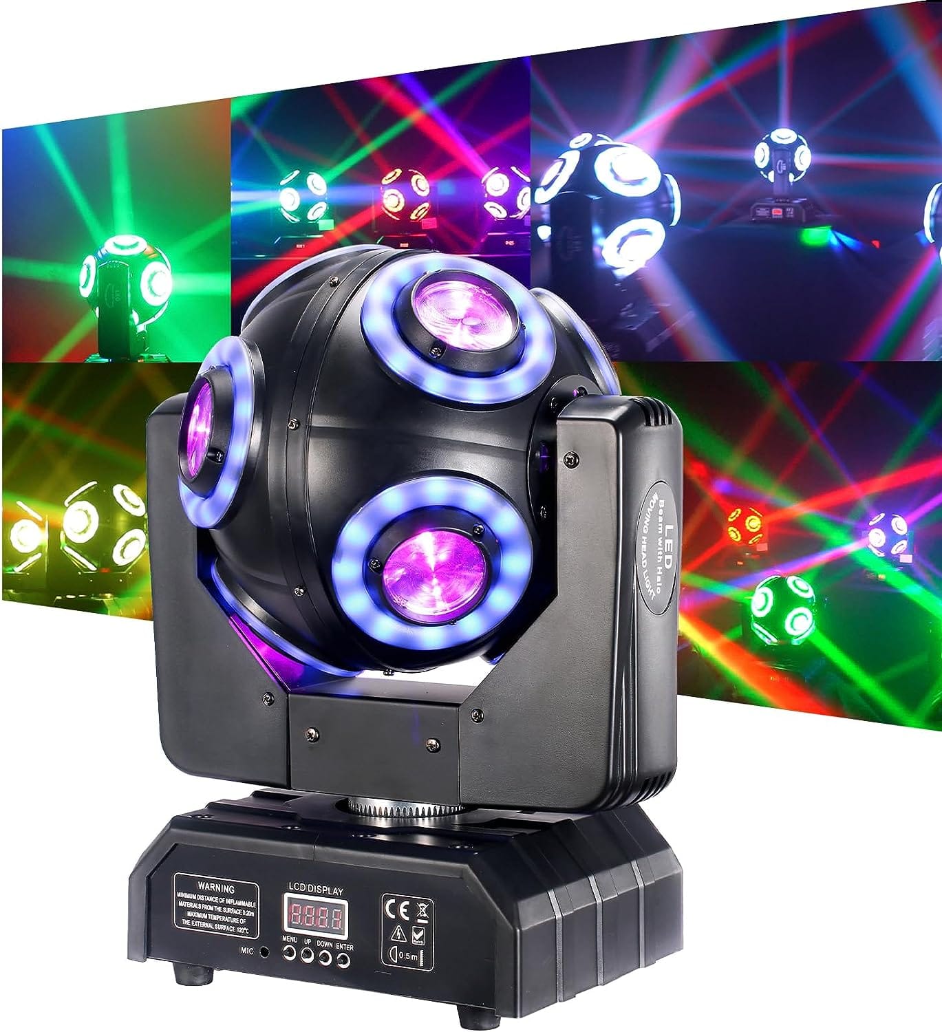 DMX512 RGBW moving head party light Dubai