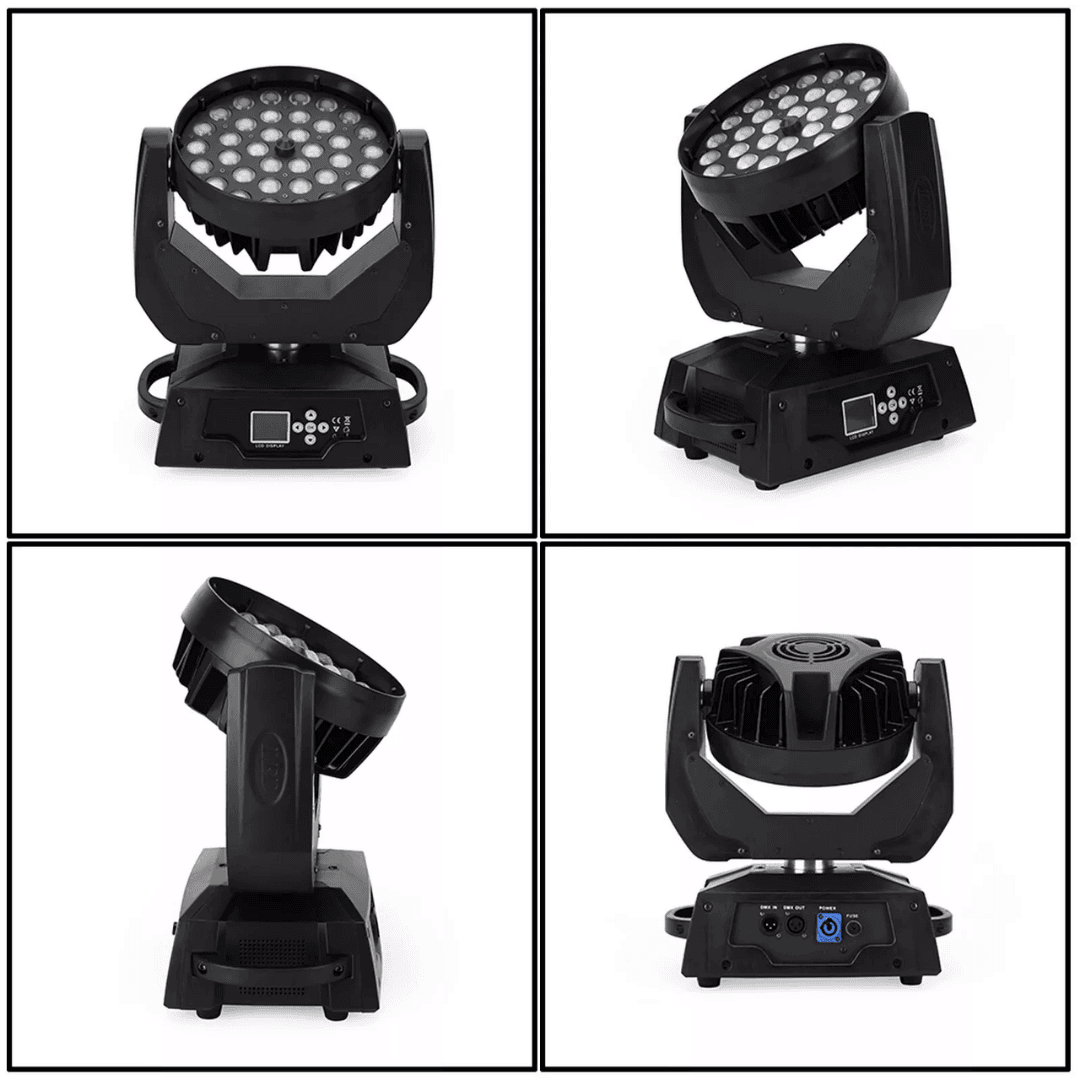 DMX RGBW moving head wash for wedding stages