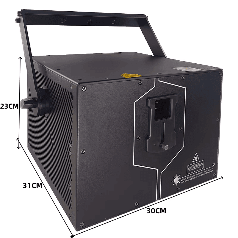 DMX RGB laser light for DJ and nightclub events