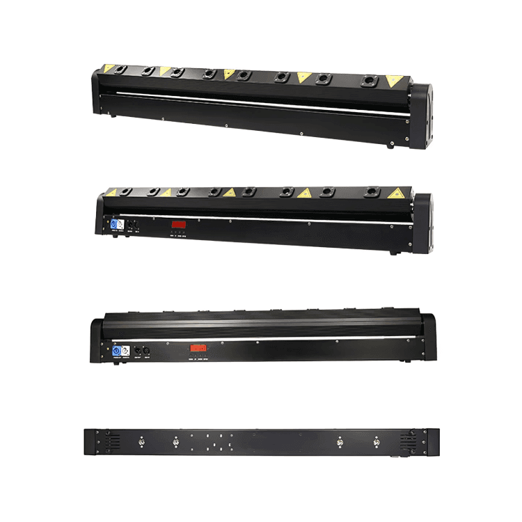Eight eye laser light for nightclub and DJ events