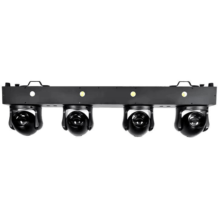 Four head 40W RGBW beam moving stage light
