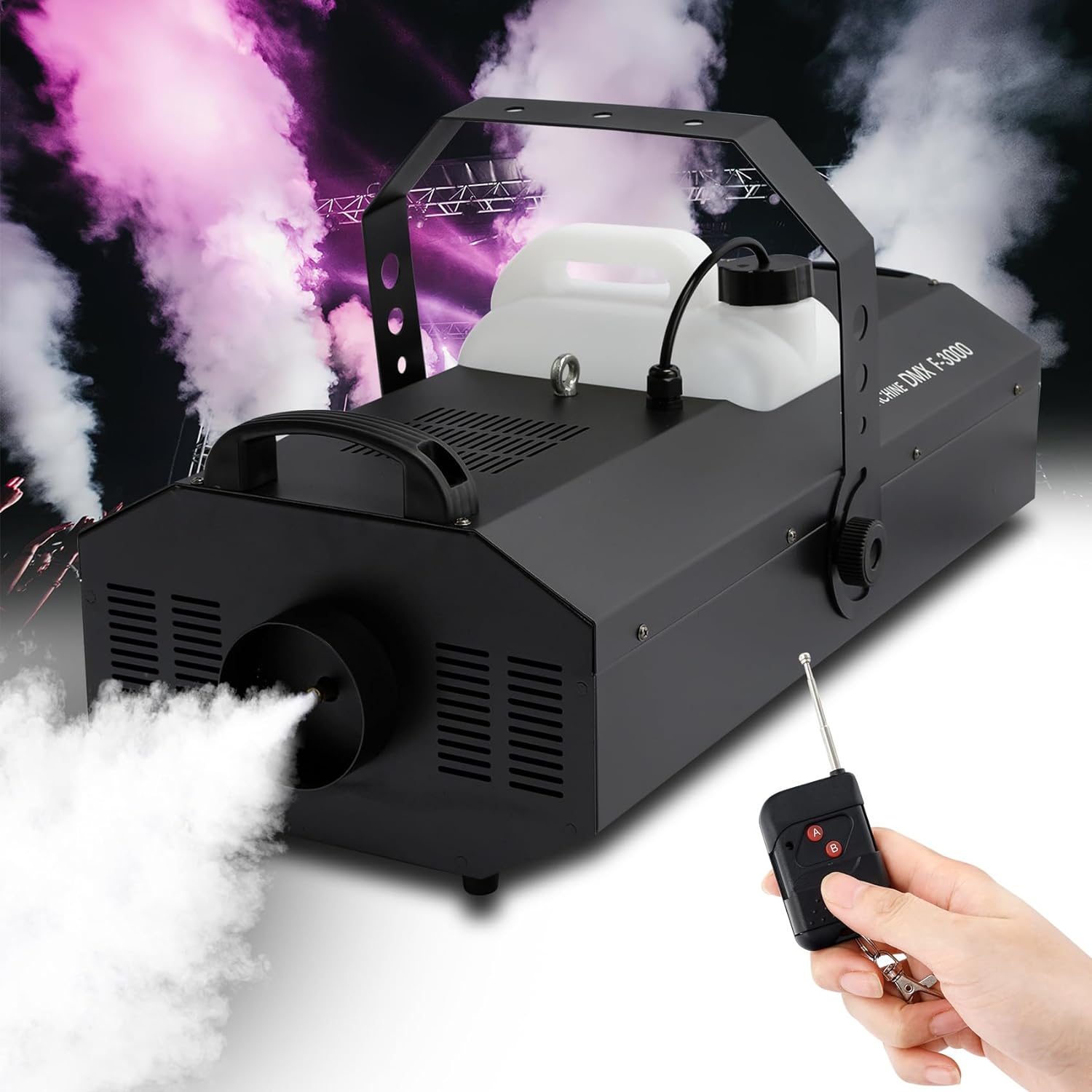 3000W Professional Fog Machine DMX Remote — Weddings & Stage UAE
