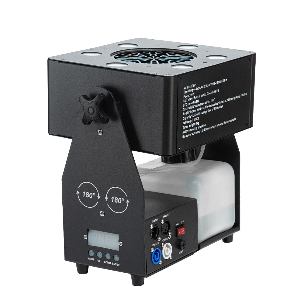 90W LED RGBW Bubble Machine | Stage Wedding Party Bubble Effect UAE