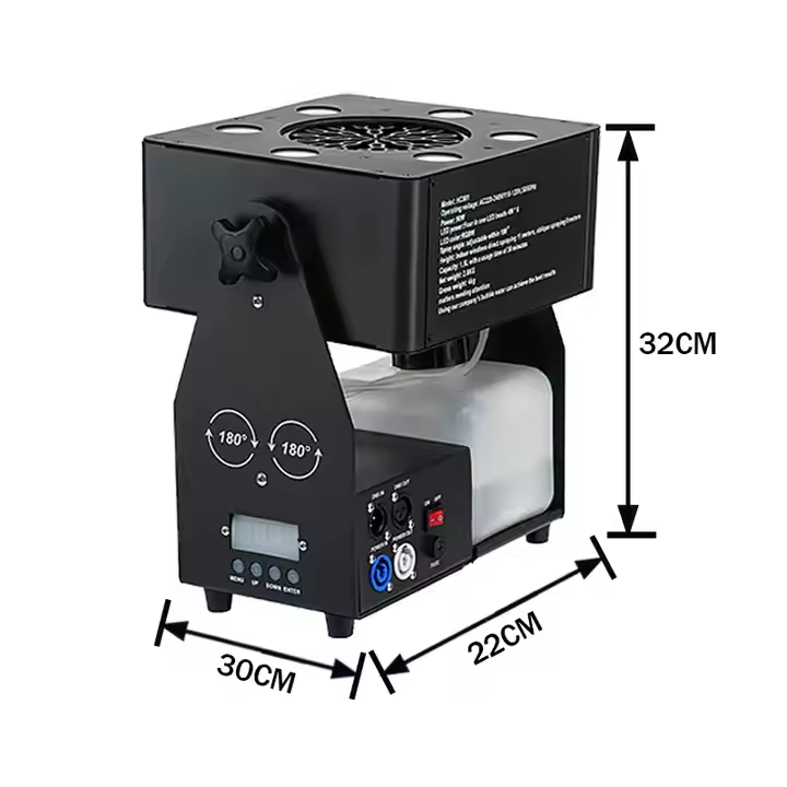 90W LED RGBW Bubble Machine | Stage Wedding Party Bubble Effect UAE