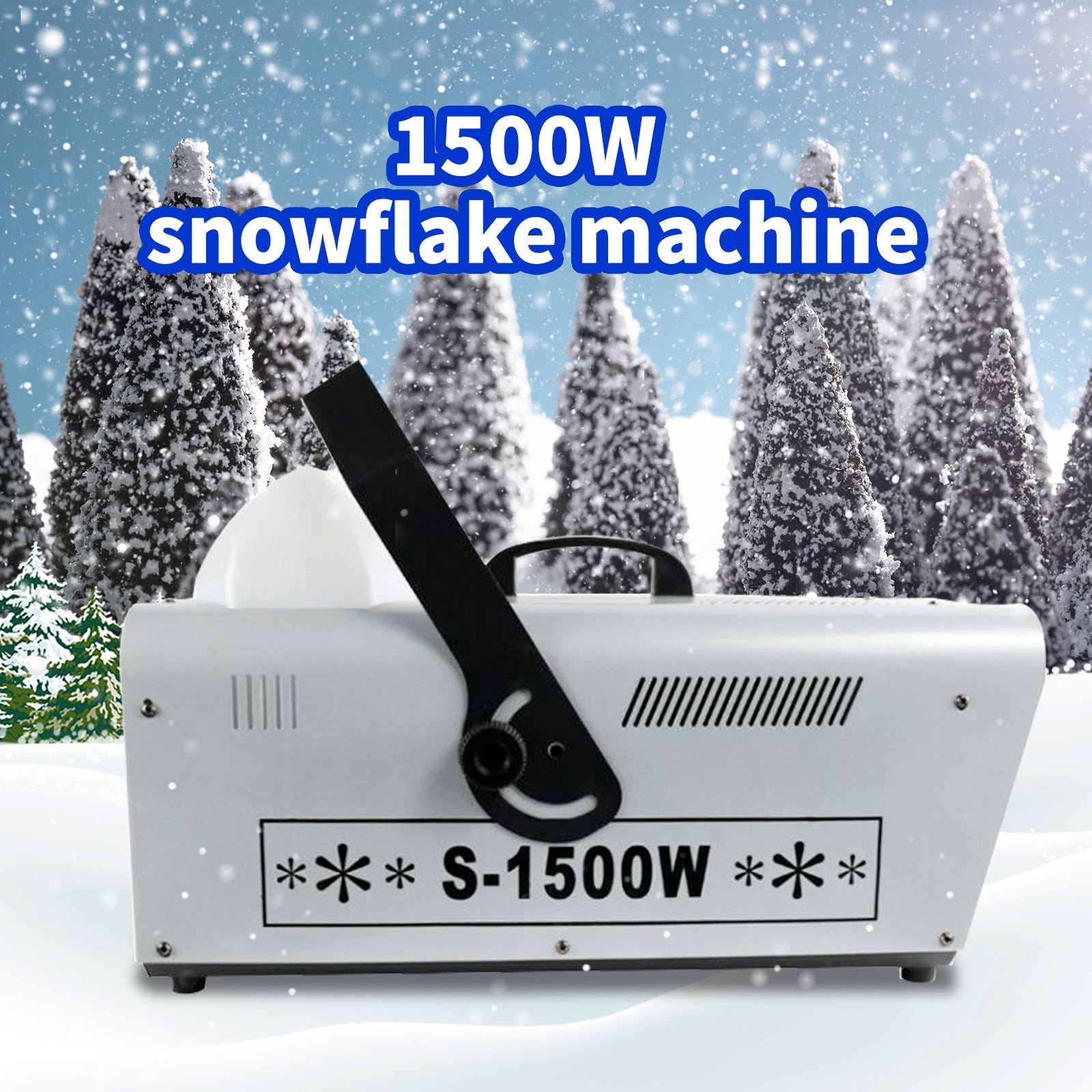 1500W Snow Machine With DMX Function — Christmas Party Stage Effect UAE