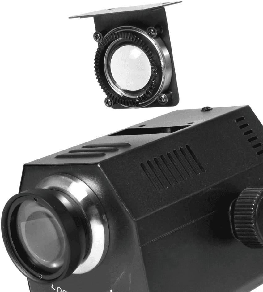 Indoor LED gobo projector for wedding monograms