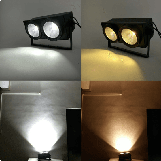 LED COB Light White + Warm