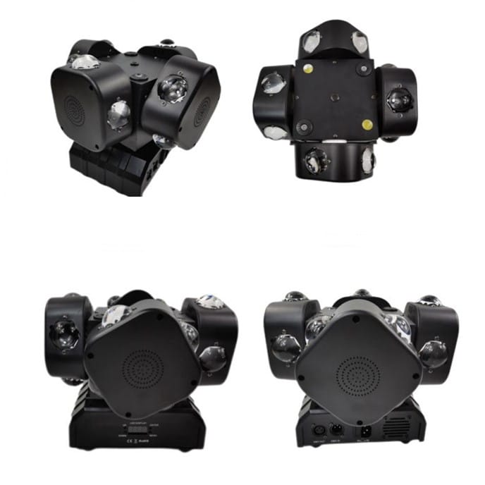 LED LASER MOVING LIGHT 4 HEADS