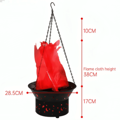 LED fake fire effect for wedding stage décor