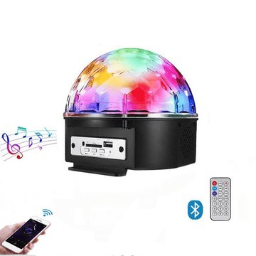MP3 disco light with USB and SD card